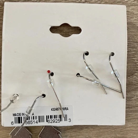 Happy Holidays Set of 3 Christmas Earrings - Picture 2 of 2